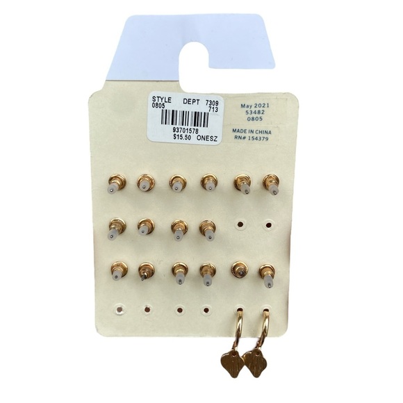 Aeropostale ✨ 9 pairs of new stud earrings - Picture 4 of 4